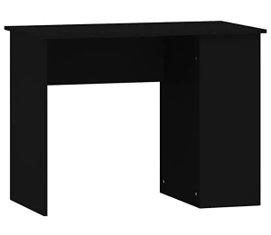 Biurko z półkami w kolorze czarnym - Ilumox