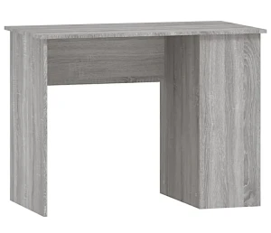 Biurko z półkami w kolorze szarego dębu sonoma - Ilumox