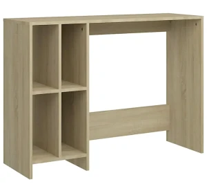 Biurko z półkami na książki w kolorze dębu sonoma - Medios