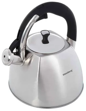 Srebrny tradycyjny czajnik ze stali nierdzewnej 3L - Pira 5X