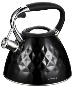 Czarny nowoczesny czajnik 3L - Illos 3X