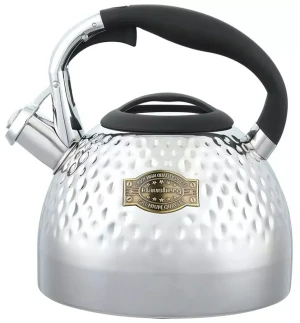Elegancki czajnik ze stali nierdzewnej z gwizdkiem 3L - Illos 6X