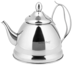 Czajnik ze stali nierdzewnej z sitkiem do zaparzania 1L - Relos 4X