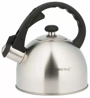 Klasyczny srebrny czajnik z gwizdkiem 1,5L - Loa 3X