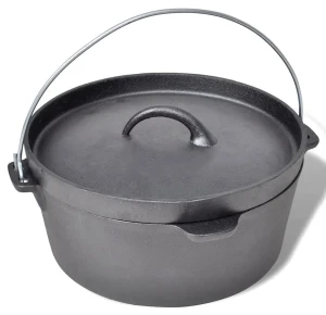 Żeliwny kociołek 4,2L z akcesoriami - Vana 6X
