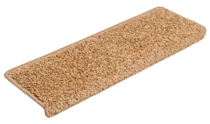 Prostokątne beżowe trepy na schody 15 sztuk - Brila 5X