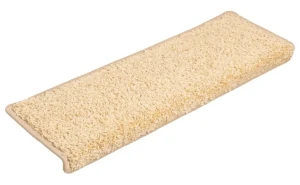 Komplet 15 sztuk jasnobrązowych nakładek na schody - Brila 5X