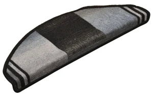 15 sztuk półokrągłych trepów na schody czarny + szary - Epla 3X