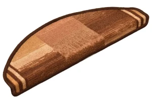 Samoprzylepne brązowe nakładki na schody 15 sztuk - Epla 3X