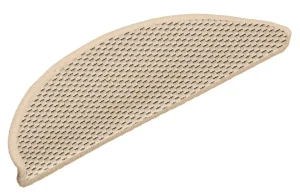 Kremowy komplet samoprzylepnych nakładek na schody - Panoma 3X