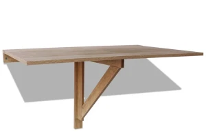 Stolik przyścienny w kolorze dębu - Bemmi