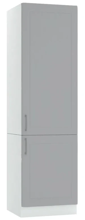 Słupek kuchenny do przechowywania 60 cm jasny szary - Akia 35X