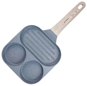 Szara marmurkowa patelnia do jajek - Nives 5X