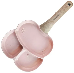Mała różowa patelnia do smażenia jajek - Nives 7X