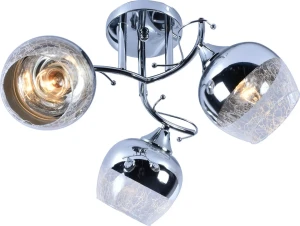 Trzypunktowy żyrandol w stylu glamour - M015 - Depi