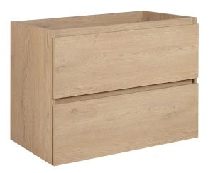 Szafka łazienkowa podwieszana jasny dąb 80 cm - Bruno 12X