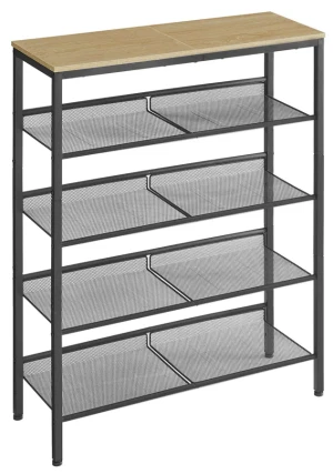 Wąska szafka na buty dąb sonoma - Alaniso