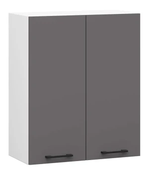 Szara górna szafka kuchenna - Vivienne 16X 60 cm