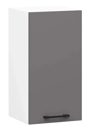 Szara górna wisząca szafka kuchenna - Vivienne 4X 30 cm