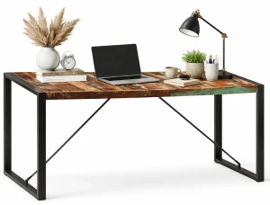 Wielokolorowy stół industrialny 70x140 – Fulo 2X