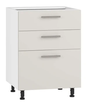 Kaszmirowa dolna szafka kuchenna z szufladami - Vokres 9X