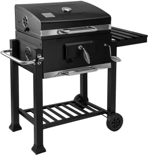 Grill węglowy z pokrywką na kółkach - Kelva