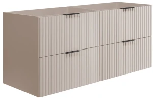 Kaszmirowa szafka do łazienki 120 cm - Onellia 4X