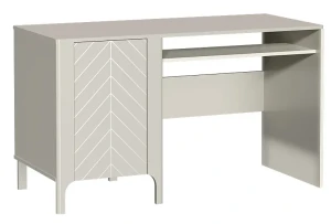 Nowoczesne biurko z szafką kaszmir - Sageri 11X