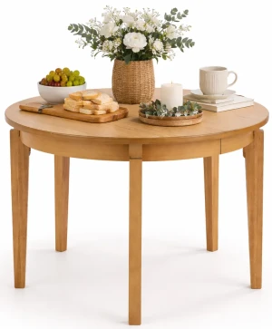 Klasyczny rozkładany stół dąb miodowy - Leaf