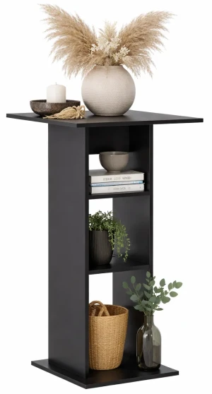 Stolik barowy klasyczny Sawnos – czarny