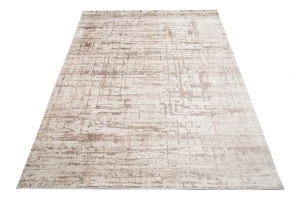 Beżowo-biały dywan ze smugami - Kalin 6X