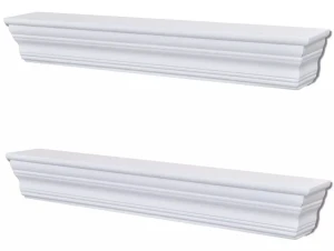 Zestaw półek ściennych Ferella - biały