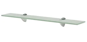 Mleczna podwieszana półka szklana 60x10 - Imker