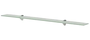 Mleczna elegancka półka szklana 100x10 - Imker