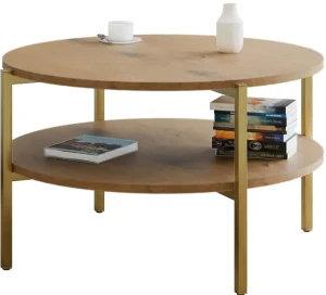 Stolik kawowy do salonu dąb lancelot - Fablle 5X