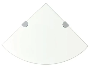 Półka narożna ze szkła hartowanego Atrosa 3X