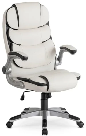 Biały fotel obrotowy do biura - Ease