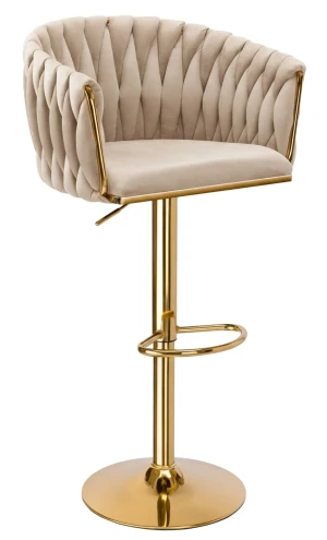 Beżowy hoker pleciony - Ranfo 3X