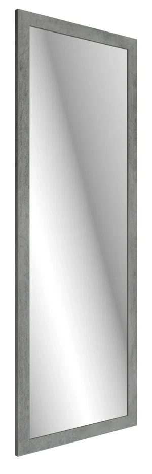Nowoczesne wiszące lustro beton - Hroni 3X