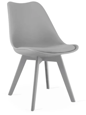 Szare nowoczesne krzesło - Erikdo