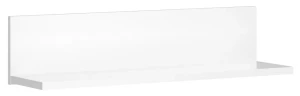 Biała półka 90 cm wisząca w stylu skandynawskim - Sierra 8X