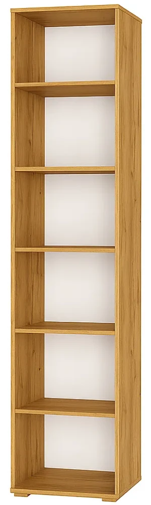 Regał do przechowywania do salonu 70 cm dąb craft złoty - Aneris 4X