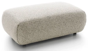 Beżowy prostokątny puf do narożnika - Mezzia 4X