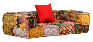 2-osobowa modułowa sofa patchwork Montanex 1D