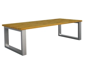 Ława ogrodowa w stylu loft Caverno 150x76x47 - 9 kolorów