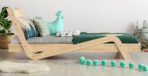 Łóżko dziecięce z zagłówkiem Malezo 3X - 24 rozmiary