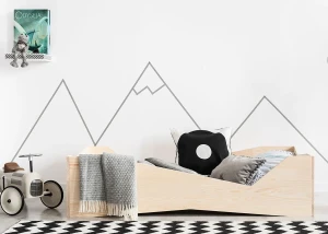 Drewniane łóżko dziecięce Ornelo 6X - 21 rozmiarów