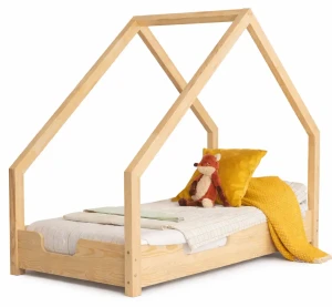 Drewniane łóżko w formie domku Velado 5S - 28 rozmiarów