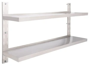 Metalowa półka na dekoder Grando 4X - srebrna