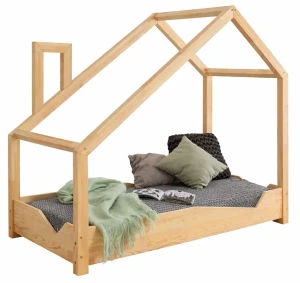 Drewniane łóżko dziecięce domek Induro 2X - 23 rozmiary